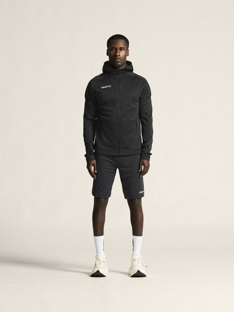 Craft Evolve 2.0 Brushed Hood Jacket M - Black AW25 [999000] / XS