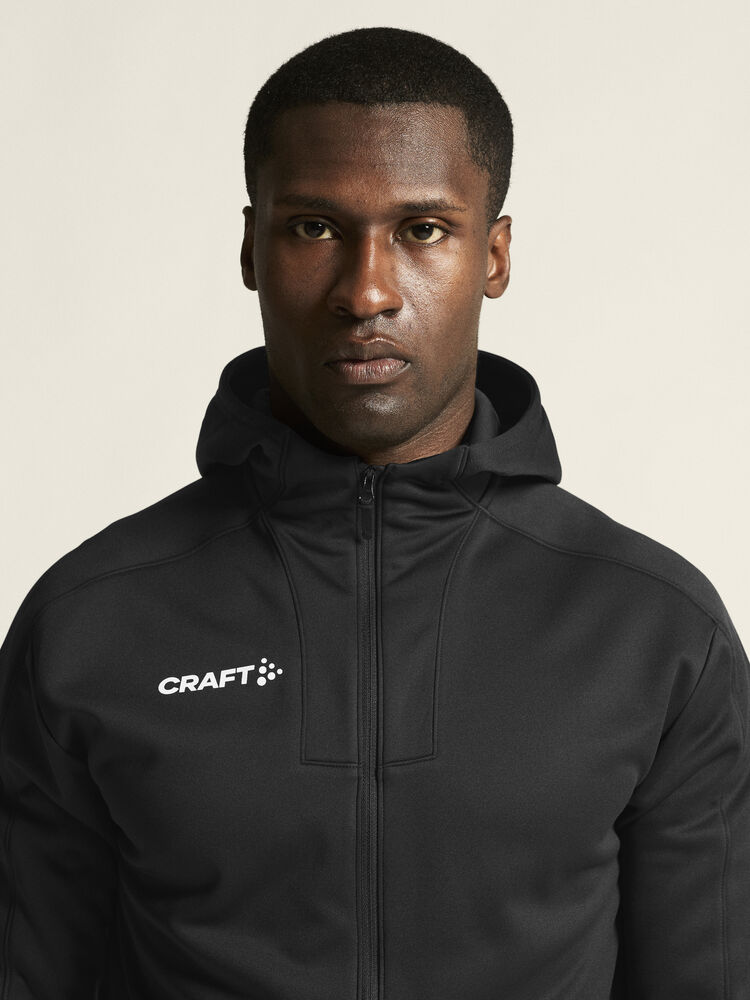Craft Evolve 2.0 Brushed Hood Jacket M - Black AW25 [999000] / XS