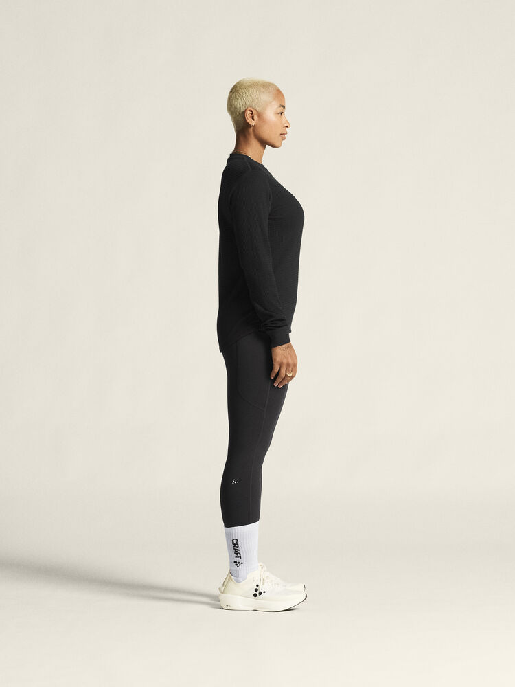 Craft Wool Waffle RN W - Black AW25 [999000] / XS