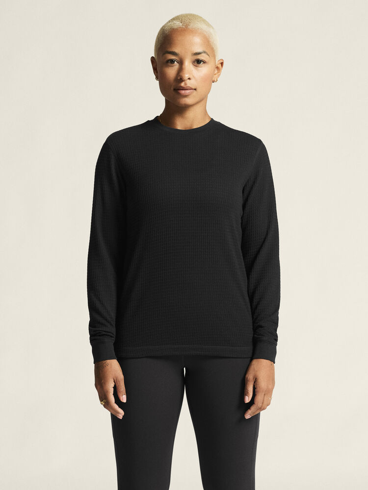 Craft Wool Waffle RN W - Black AW25 [999000] / XS