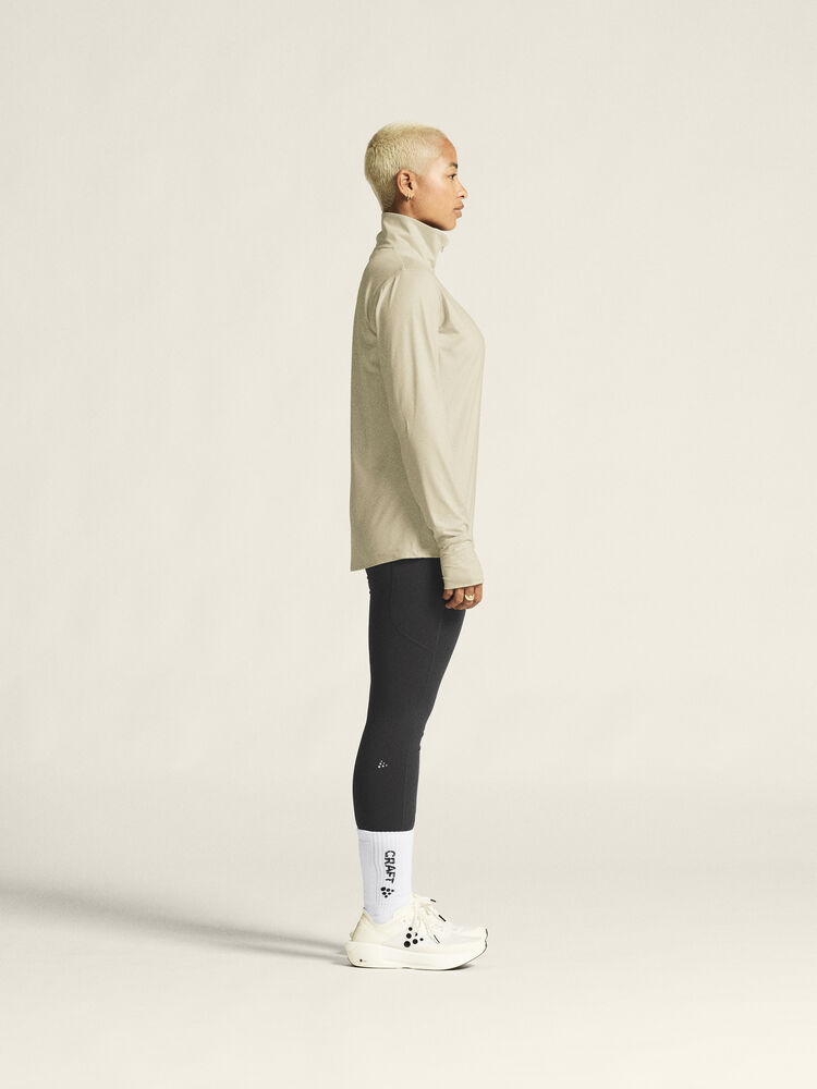 Craft Flow HZ LS W - Plaster/Melange (retail) [214200] / XS