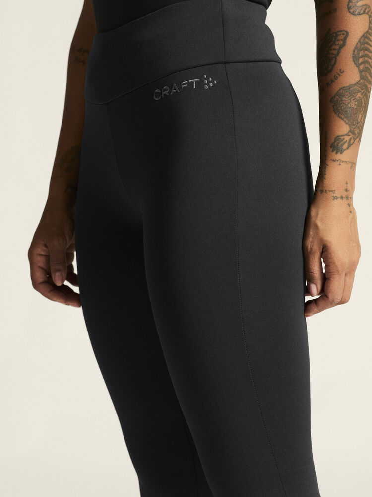 Craft Explore Power Fleece Tights W - Black AW25 [999000] / XS
