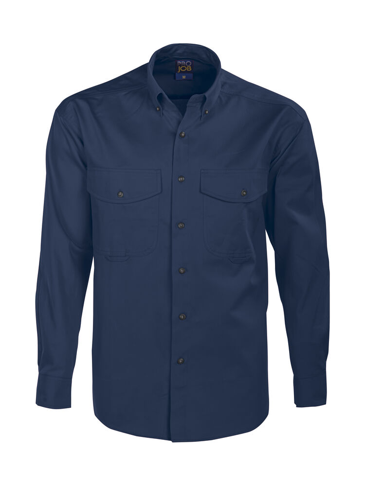 Projob 2219 SKJORTE - Navy Check [58] / XS