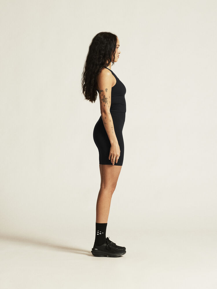 Craft Collective Rib Tank Top W - Black AW25 [999000] / L/XL