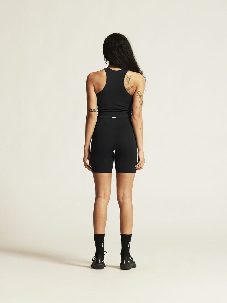 Craft Collective Rib Tank Top W - Black AW25 [999000] / L/XL