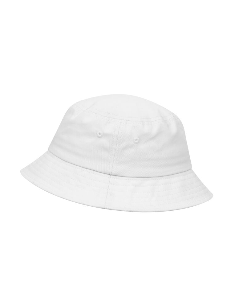 Clique Bucket Hat - Hvid/Rød/Navy [00] / S/M