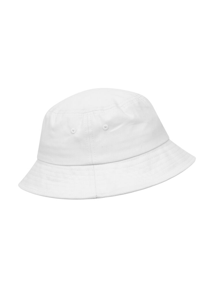 Clique Bucket Hat - Hvid/Rød/Navy [00] / S/M