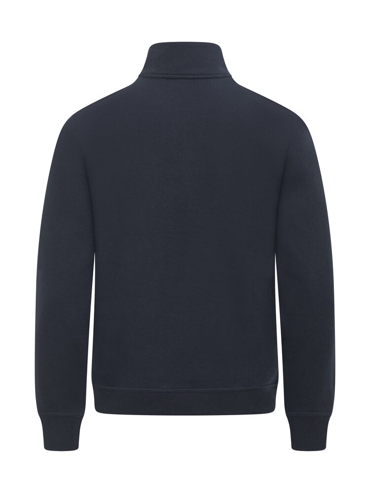 Clique Miami Half Zip - Mørk Navy/Hvid/Rød [580] / XS