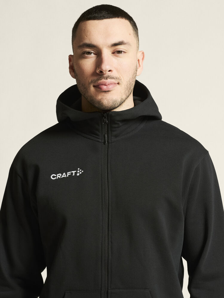Craft Community 2.0 Logo Fz Hoodie M - Black AW25 [999000] / XS