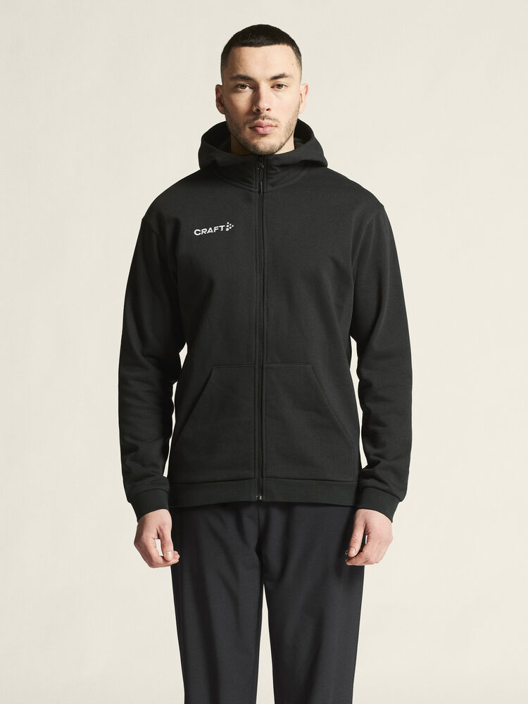 Craft Community 2.0 Logo Fz Hoodie M - Black AW25 [999000] / XS