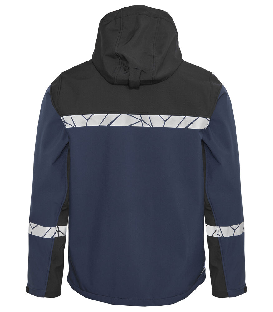 Projob 7400 SOFTSHELL JAKKE
7400 SOFTSHELL JAKKE 9910-VIZ - Navy/Black [5899] / XS