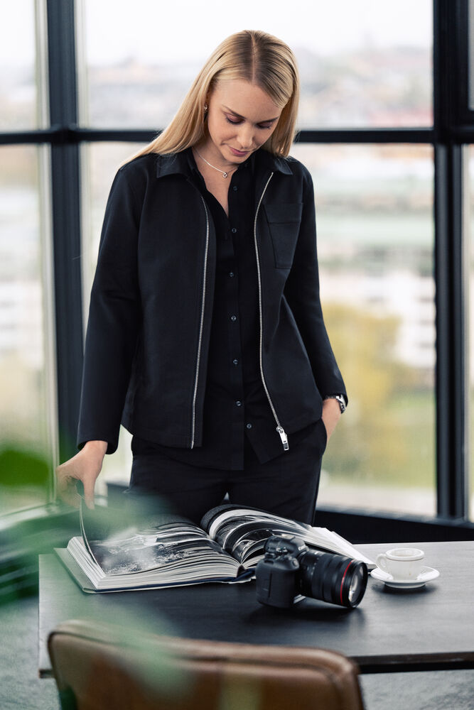 Jobman Modern Zip Overshirt Woman, bild 2