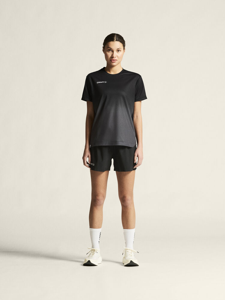 Craft Evolve 2.0 Structured Graphic Jersey W - BLACK-GRANITE [999985] / XS