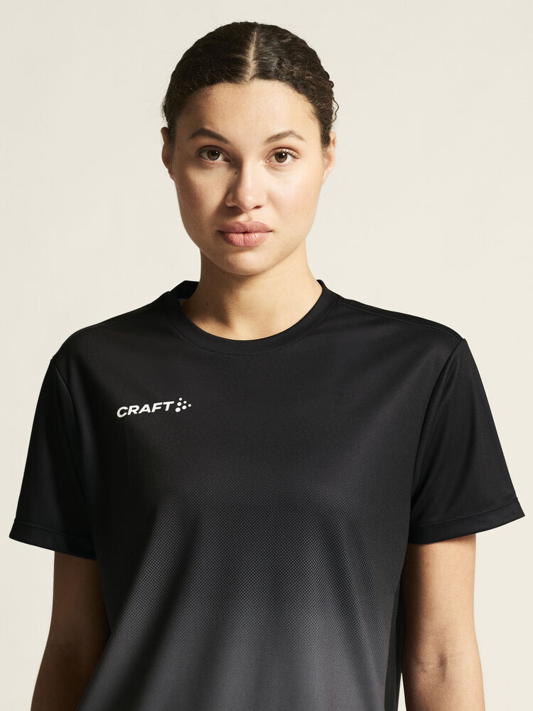 Craft Evolve 2.0 Structured Graphic Jersey W - BLACK-GRANITE [999985] / XS