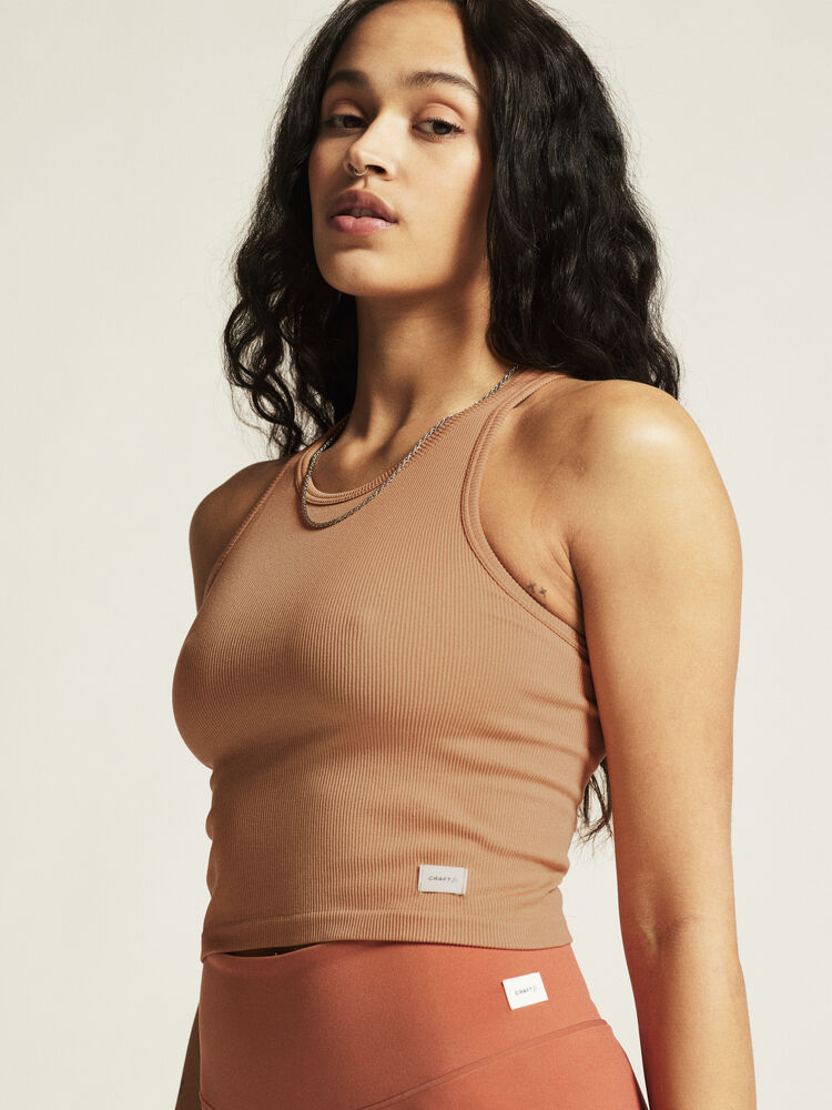 Craft Collective Rib Tank Top W - Syrup (retail) [246000] / L/XL