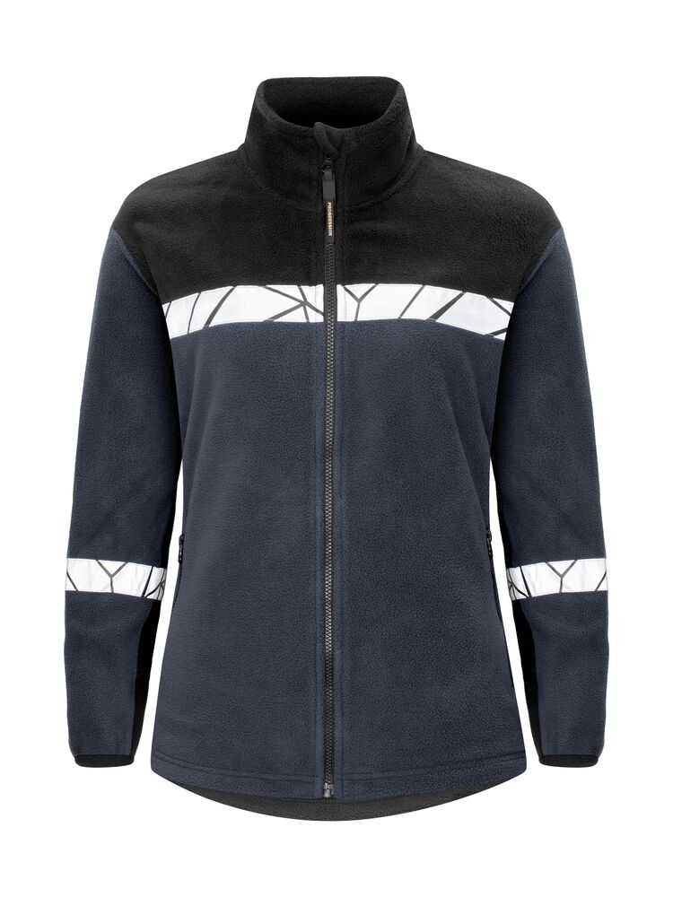 Projob 7301 FLEECE JAKKE DAME
7301 FLEECE JAKKE DAME 9910-VIZ - Navy/Black [5899] / XS