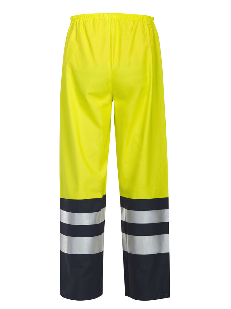 Projob 6504 REGNBUKS EN ISO 20471 KLASSE 2 - Yellow/Navy [10] / XS