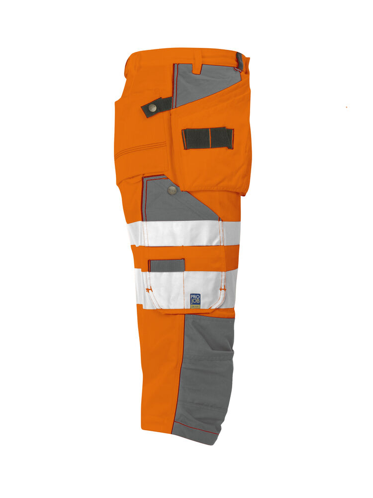 Projob 6510 KNICKERS EN ISO 20471 KLASSE 2 - Orange/Grey [17] / C44