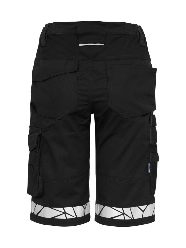 Projob 7514 SHORTS, DAME - Black [9999] / C32