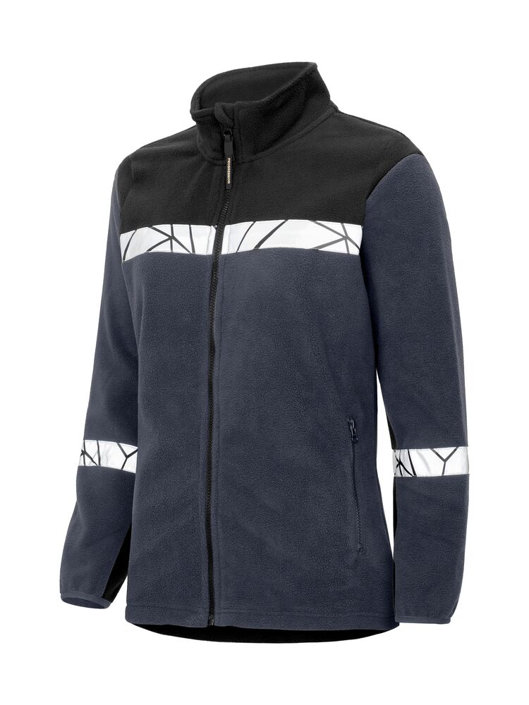 Projob 7301 FLEECE JAKKE DAME
7301 FLEECE JAKKE DAME 9910-VIZ - Navy/Black [5899] / XS