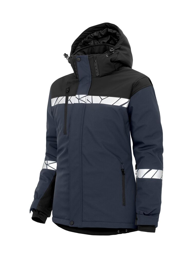 Projob 7418 FORET SOFTSHELL JAKKE
7418 FORET SOFTSHELL JAKKE 9910-VIZ - Navy/Black [5899] / XS