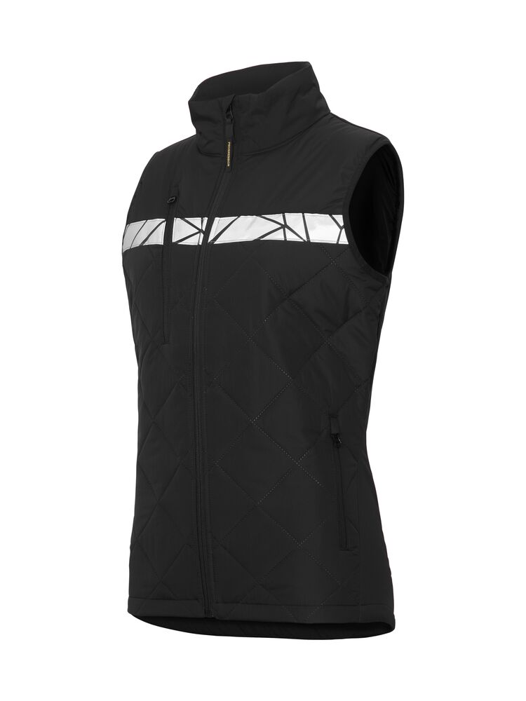 Projob 7701 VEST, DAME - Black [9999] / XS