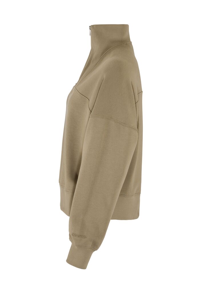 Craft Frequent HZ Sweatshirt W - Taupe (retail) [240000] / XS