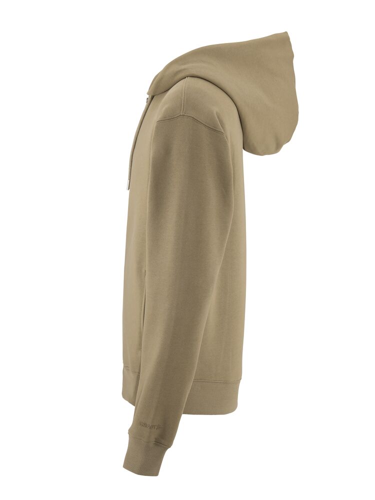 Craft Frequent FZ Hoodie M - Taupe (retail) [240000] / XS
