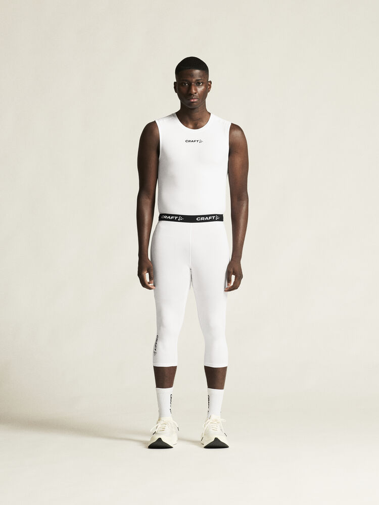 Craft Ability 3/4 Tights Uni - White (retail) [900000] / XS