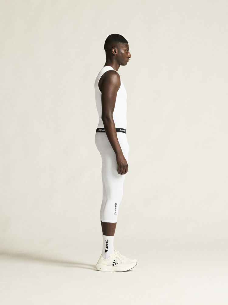 Craft Ability 3/4 Tights Uni - White (retail) [900000] / XS