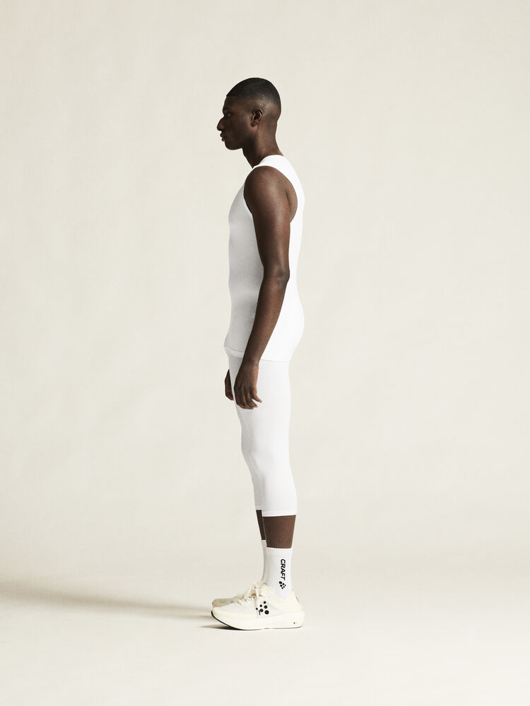 Craft Ability 3/4 Tights Uni - White (retail) [900000] / XS