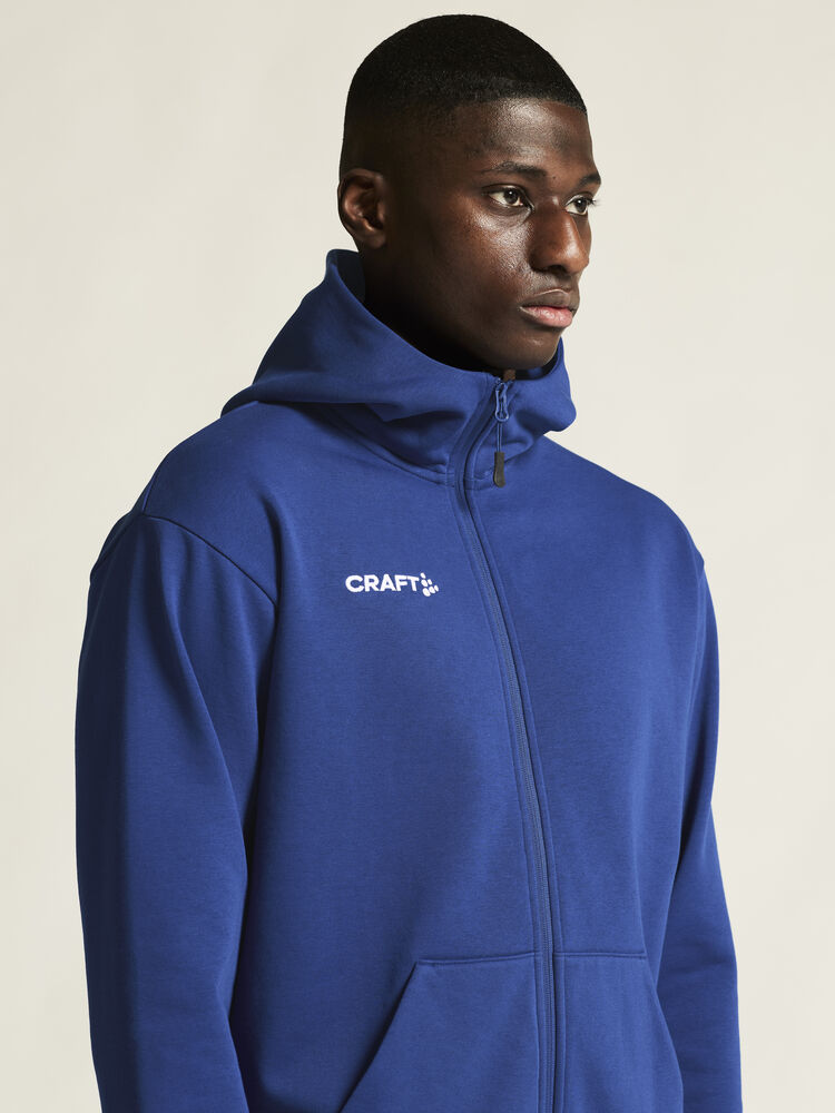 Craft Community 2.0 Logo Fz Hoodie M - Club Cobolt [3460] / XS