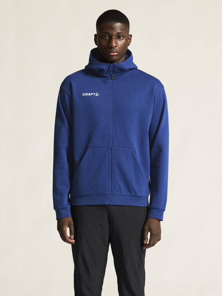 Craft Community 2.0 Logo Fz Hoodie M - Club Cobolt [3460] / XS