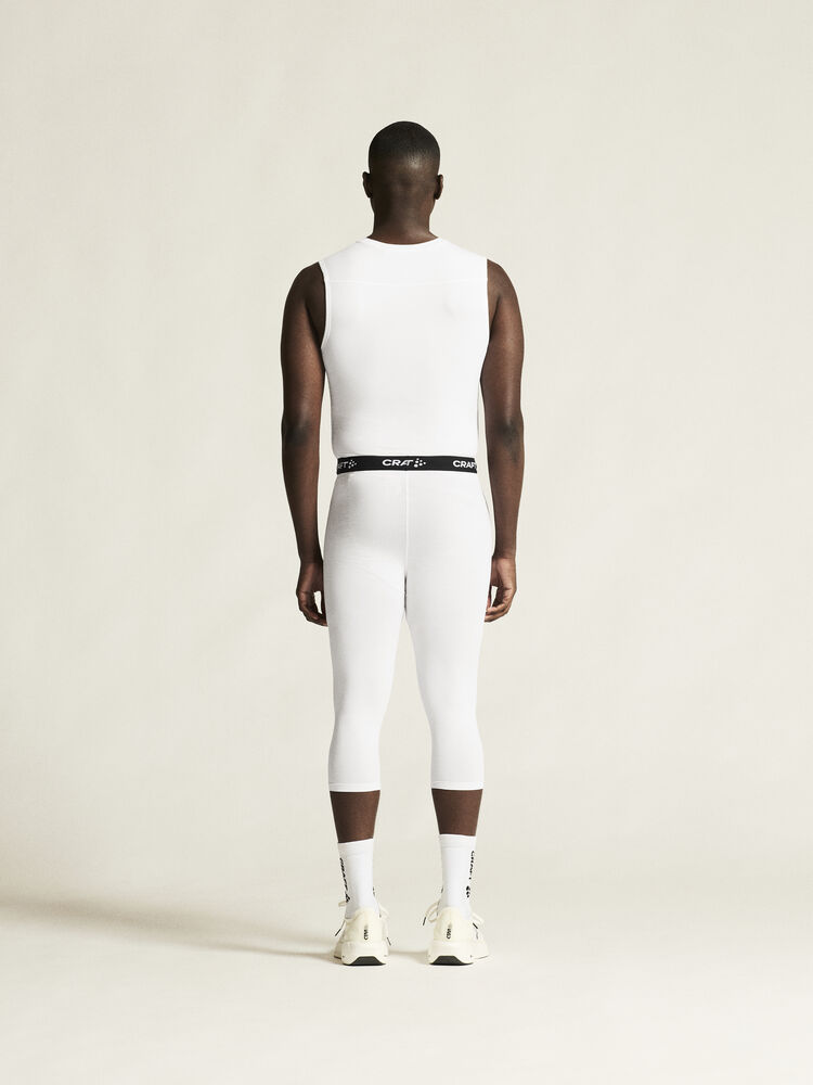 Craft Ability 3/4 Tights Uni - White (retail) [900000] / XS