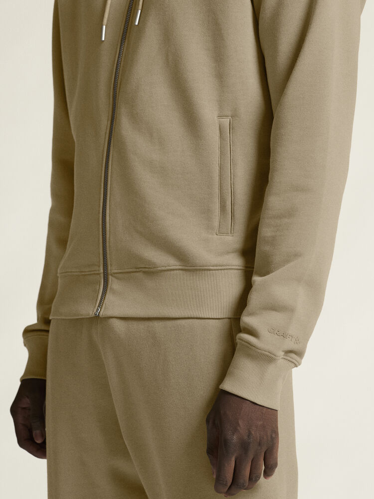 Craft Frequent FZ Hoodie M - Taupe (retail) [240000] / XS