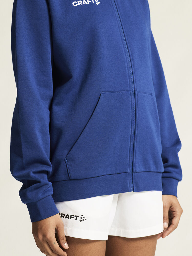 Craft Community 2.0 Logo Fz Hoodie W - Club Cobolt [3460] / XS