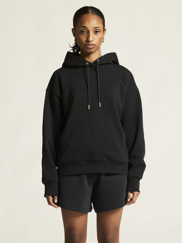 Craft Frequent Hoodie W - Black AW25 [999000] / XS
