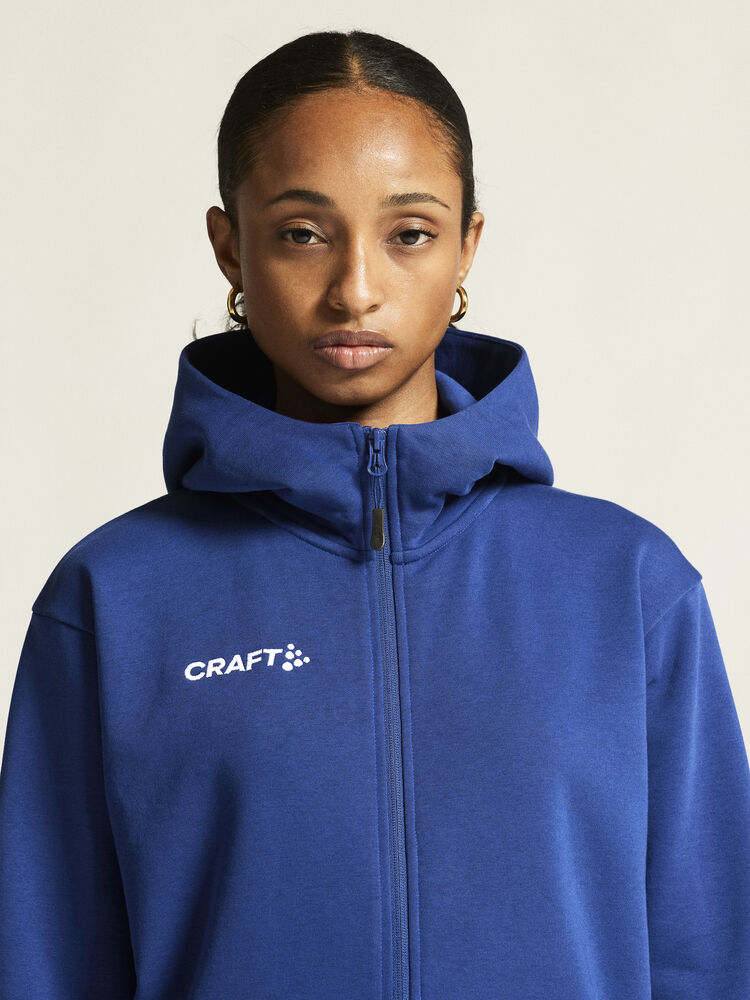 Craft Community 2.0 Logo Fz Hoodie W - Club Cobolt [3460] / XS