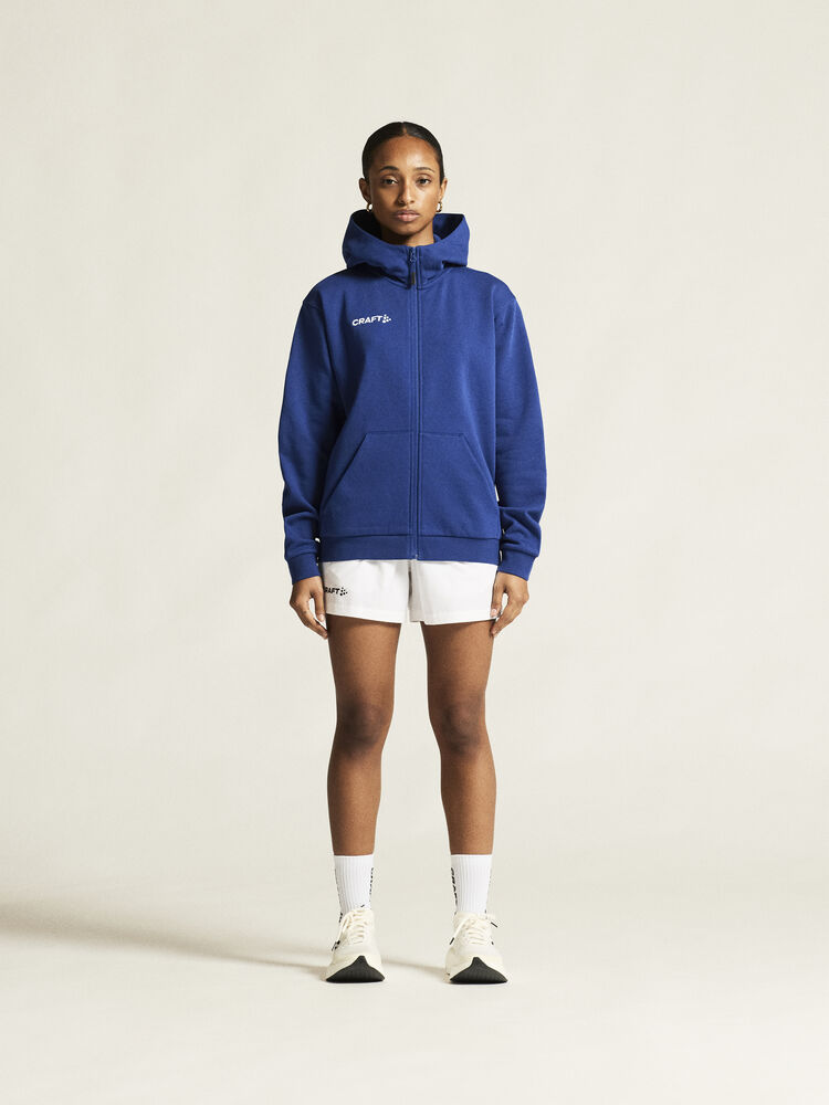 Craft Community 2.0 Logo Fz Hoodie W - Club Cobolt [3460] / XS