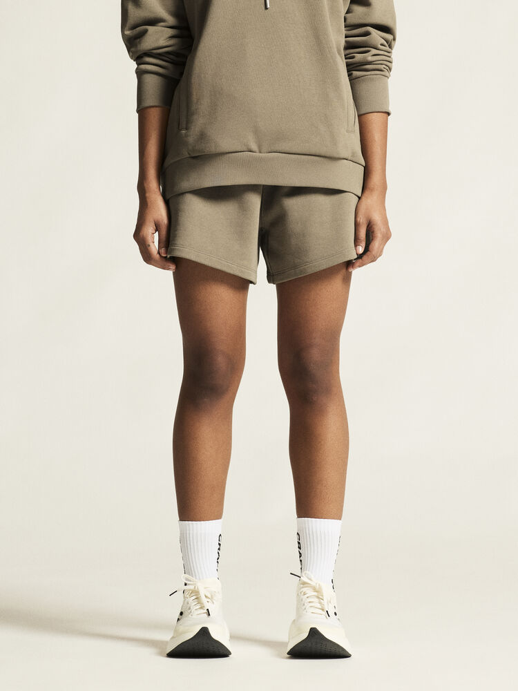 Craft Frequent Sweatshorts W - Taupe (retail) [240000] / XS