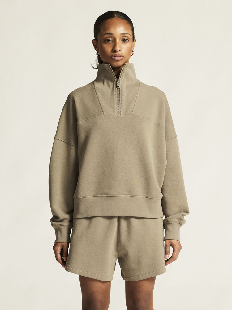Craft Frequent HZ Sweatshirt W - Taupe (retail) [240000] / XS