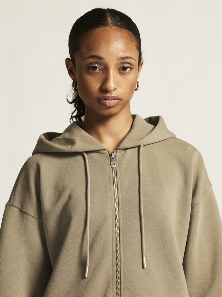 Craft Frequent FZ Hoodie W - Taupe (retail) [240000] / XS