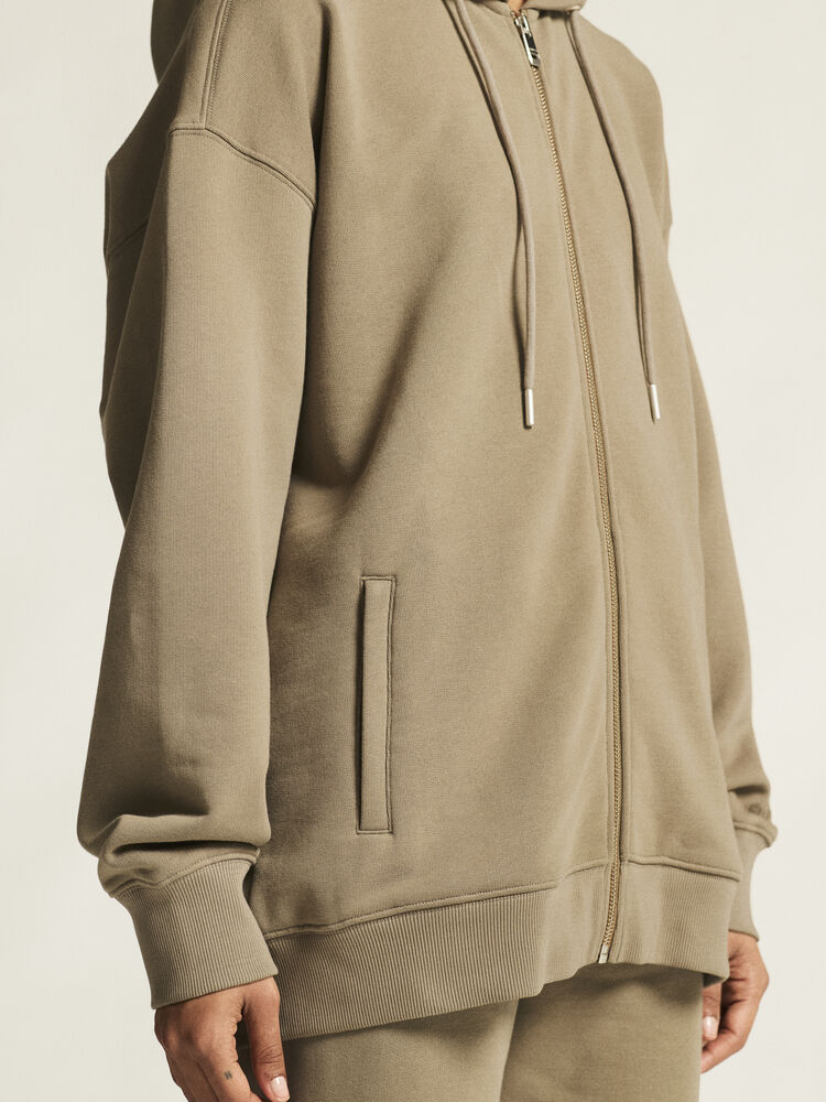 Craft Frequent FZ Hoodie W - Taupe (retail) [240000] / XS
