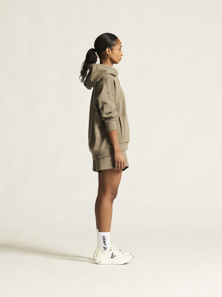 Craft Frequent Sweatshorts W - Taupe (retail) [240000] / XS