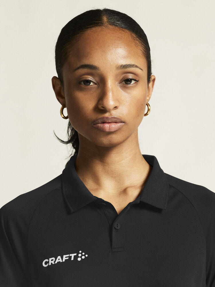 Craft Ability Polo W - Black AW25 [999000] / XS