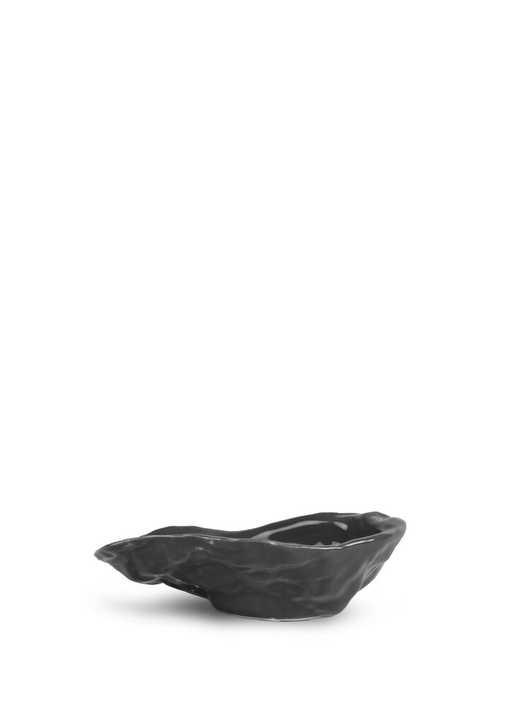 Plate Oyster (4) Grey