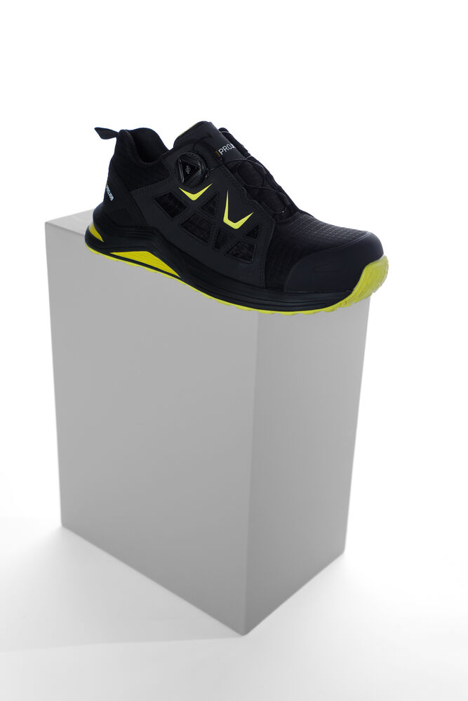 Projob 9514 SIKKERHEDSSANDAL ORYX S1PS - Black/Yellow [9910] / 35