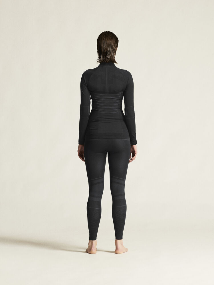 Craft Active Intensity Zip W - Black/Asphalt AW25 [999995] / XS