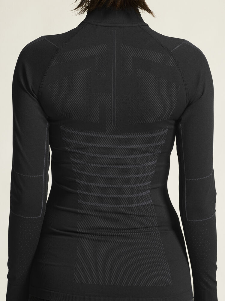 Craft Active Intensity Zip W - Black/Asphalt AW25 [999995] / XS
