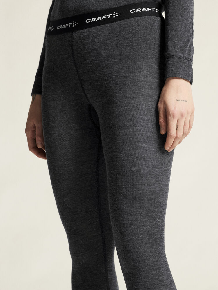 Craft Wool Merino Set W - BLACK MELANGE [998000] / XS